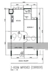 Blk 57 Lorong 5 Toa Payoh (Toa Payoh), HDB 3 Rooms #155663952